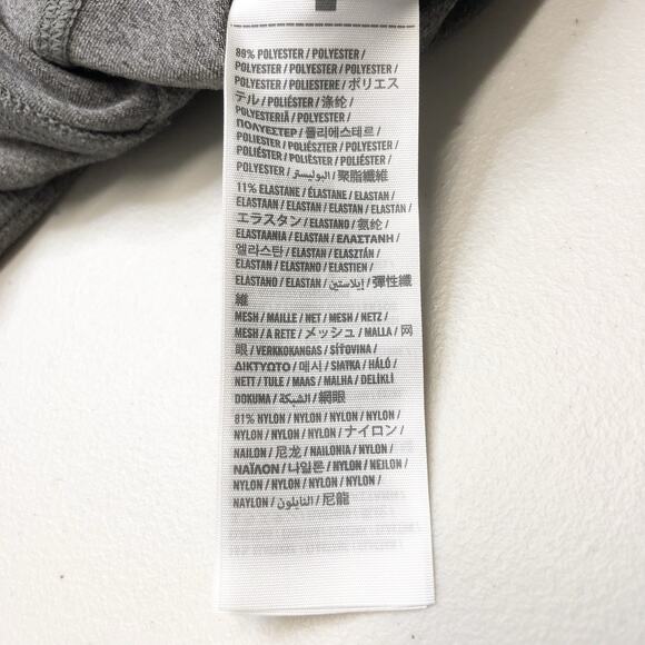 Abercrombie Women's Gray Athletic Pullover 1/4 Zip Sweatshirt Size XS Sporty - Picture 11 of 13